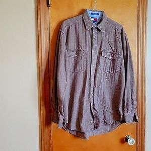 Tommy Hilfiger dress shirt hardly worn looks brand new M